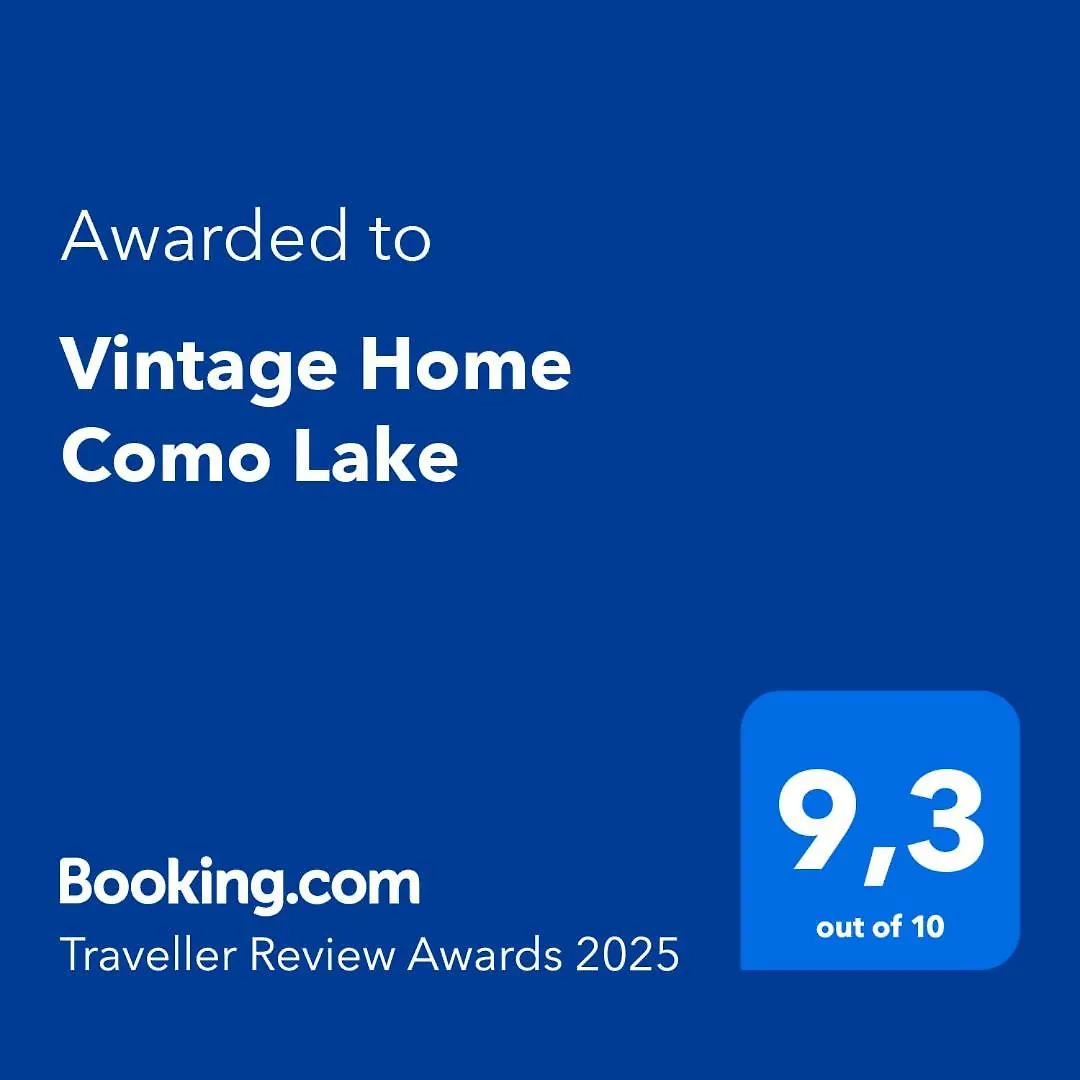 Lägenhet Vintage Home Como Lake